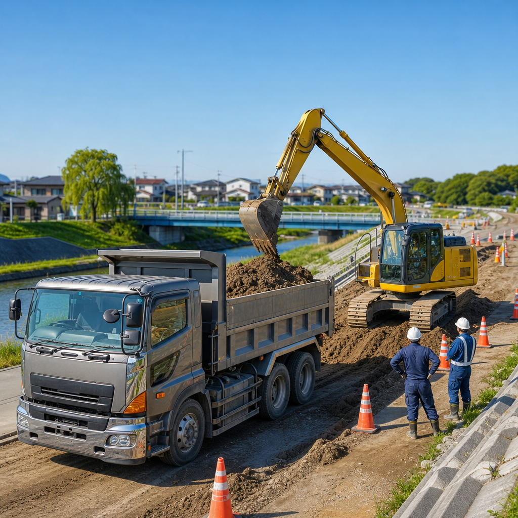 宮代町・久喜で5tダンプ経験が生きる土木作業員採用